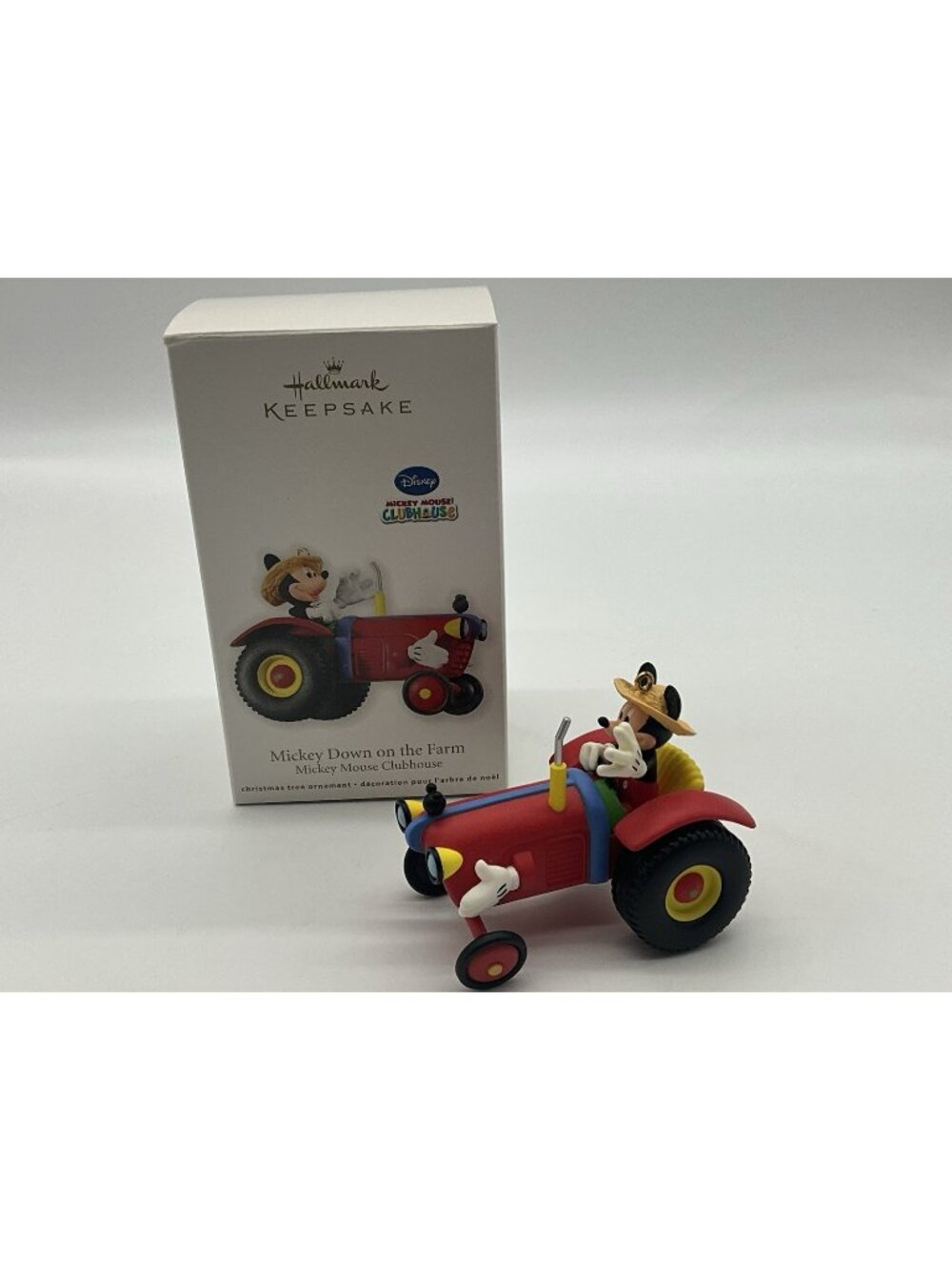 Hallmark Disney Ornament "Mickey Down On the Farm" Mickey Mouse Clubhouse